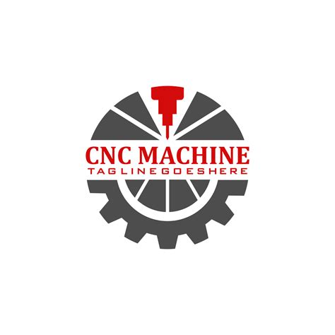 Cnc Milling Logo vectors.
